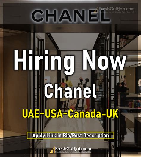 chanel london careers|chanel jobs copenhagen.